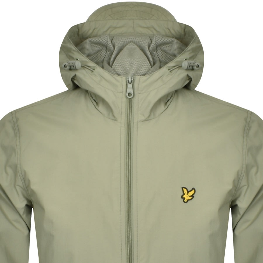 Alternative Image for ProductLyle And Scott Hooded Windbreaker Jacket Green2